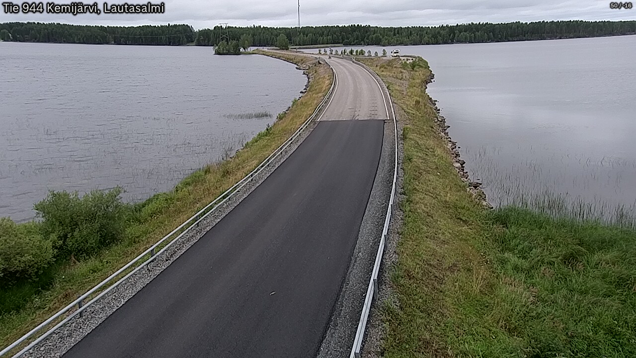 Kelikamerat Kuva Tie 944 Kemijärvi, Lautasalmi, Kemijärvi, Lappi