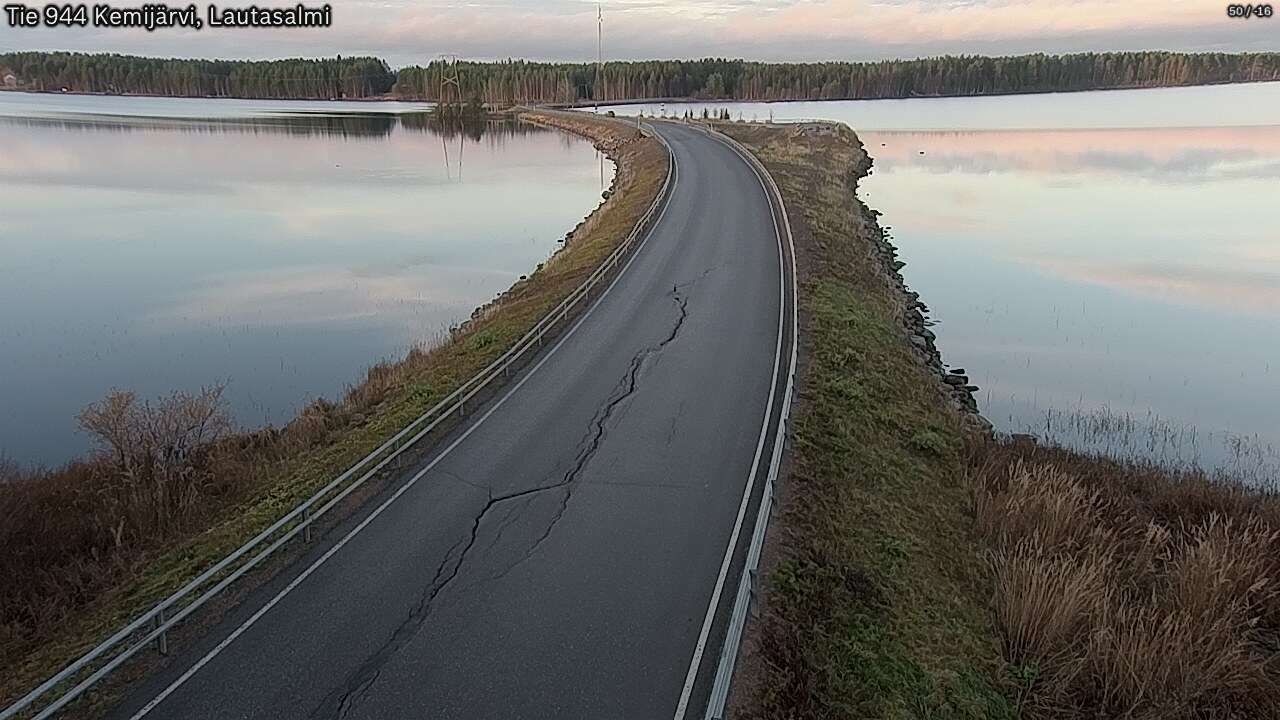 Kelikamerat Kuva Tie 944 Kemijärvi, Lautasalmi, Kemijärvi, Lappi