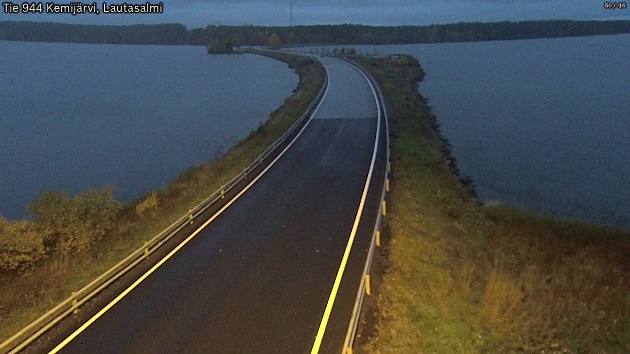 Kelikamerat Kuva Tie 944 Kemijärvi, Lautasalmi, Kemijärvi, Lappi