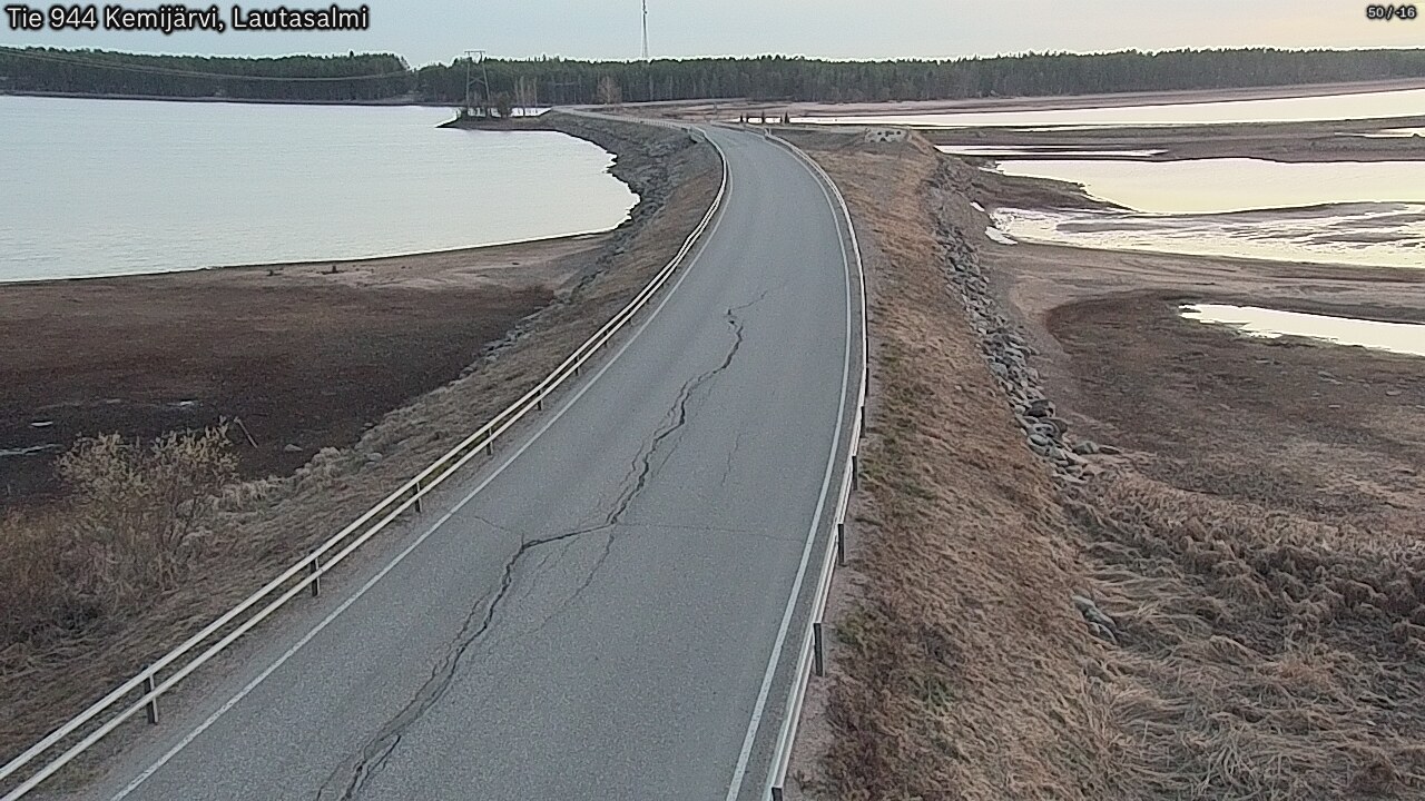 Kelikamerat Kuva Tie 944 Kemijärvi, Lautasalmi, Kemijärvi, Lappi