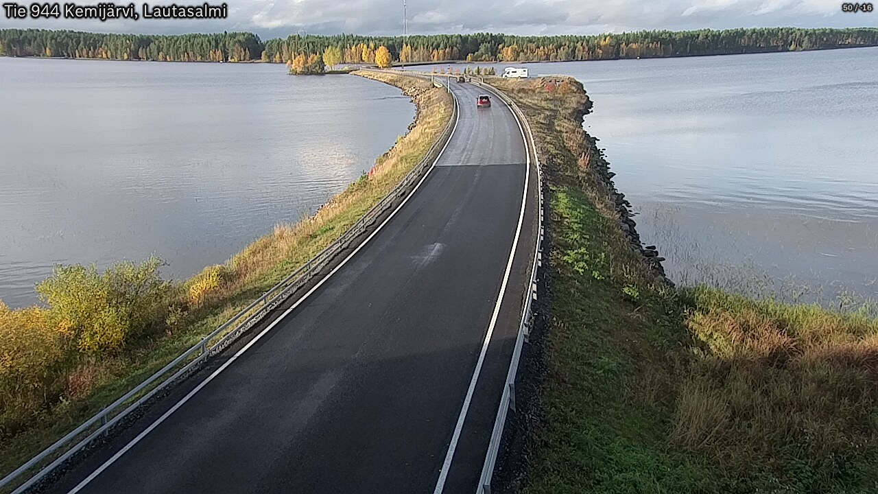Kelikamerat Kuva Tie 944 Kemijärvi, Lautasalmi, Kemijärvi, Lappi
