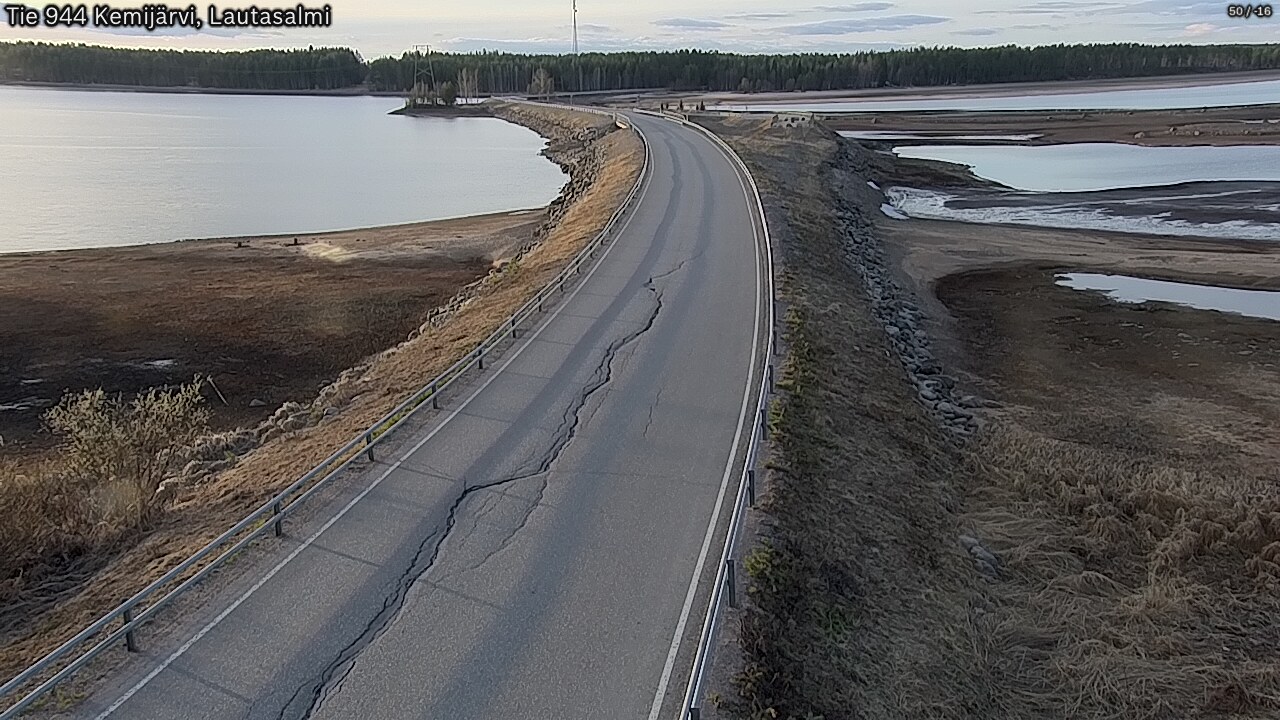 Kelikamerat Kuva Tie 944 Kemijärvi, Lautasalmi, Kemijärvi, Lappi