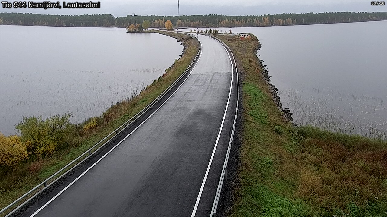 Kelikamerat Kuva Tie 944 Kemijärvi, Lautasalmi, Kemijärvi, Lappi
