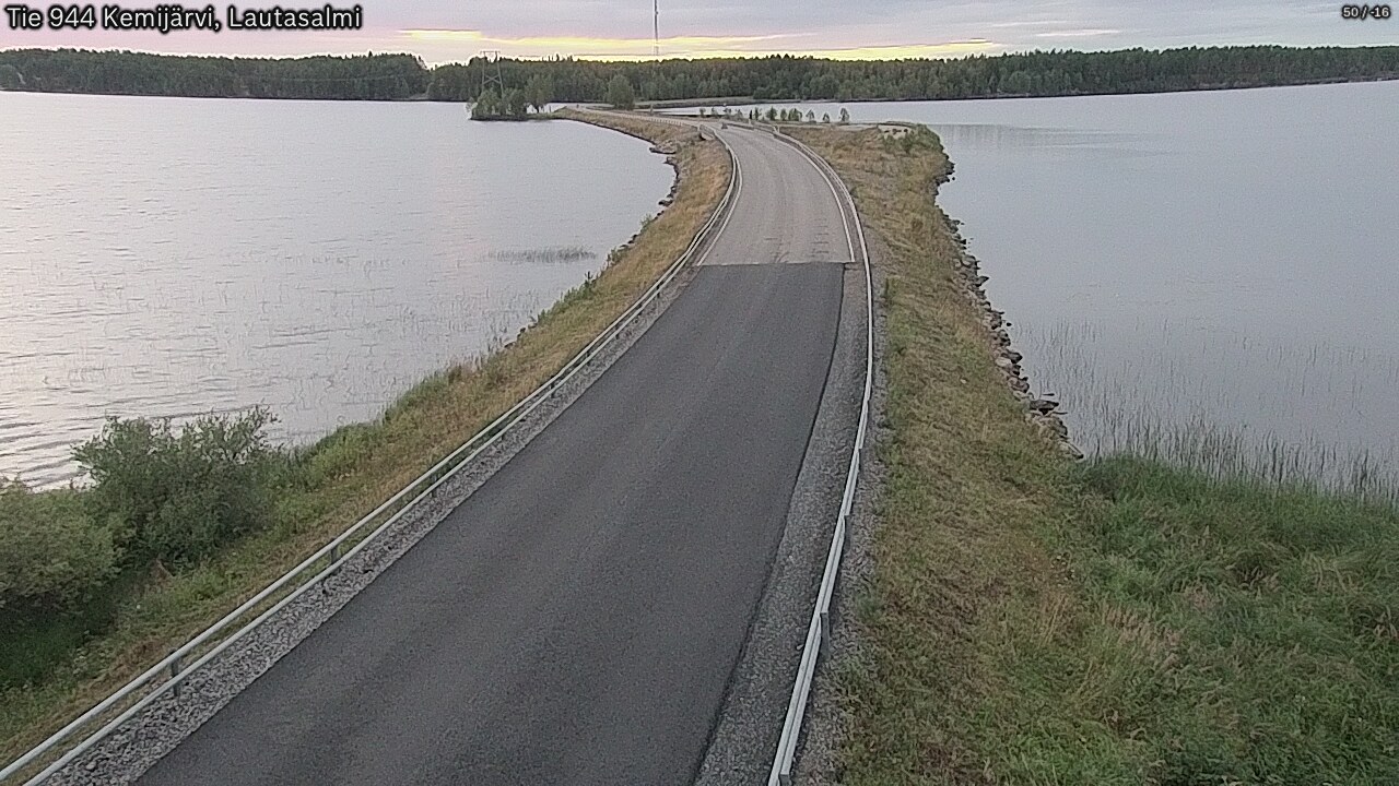 Kelikamerat Kuva Tie 944 Kemijärvi, Lautasalmi, Kemijärvi, Lappi