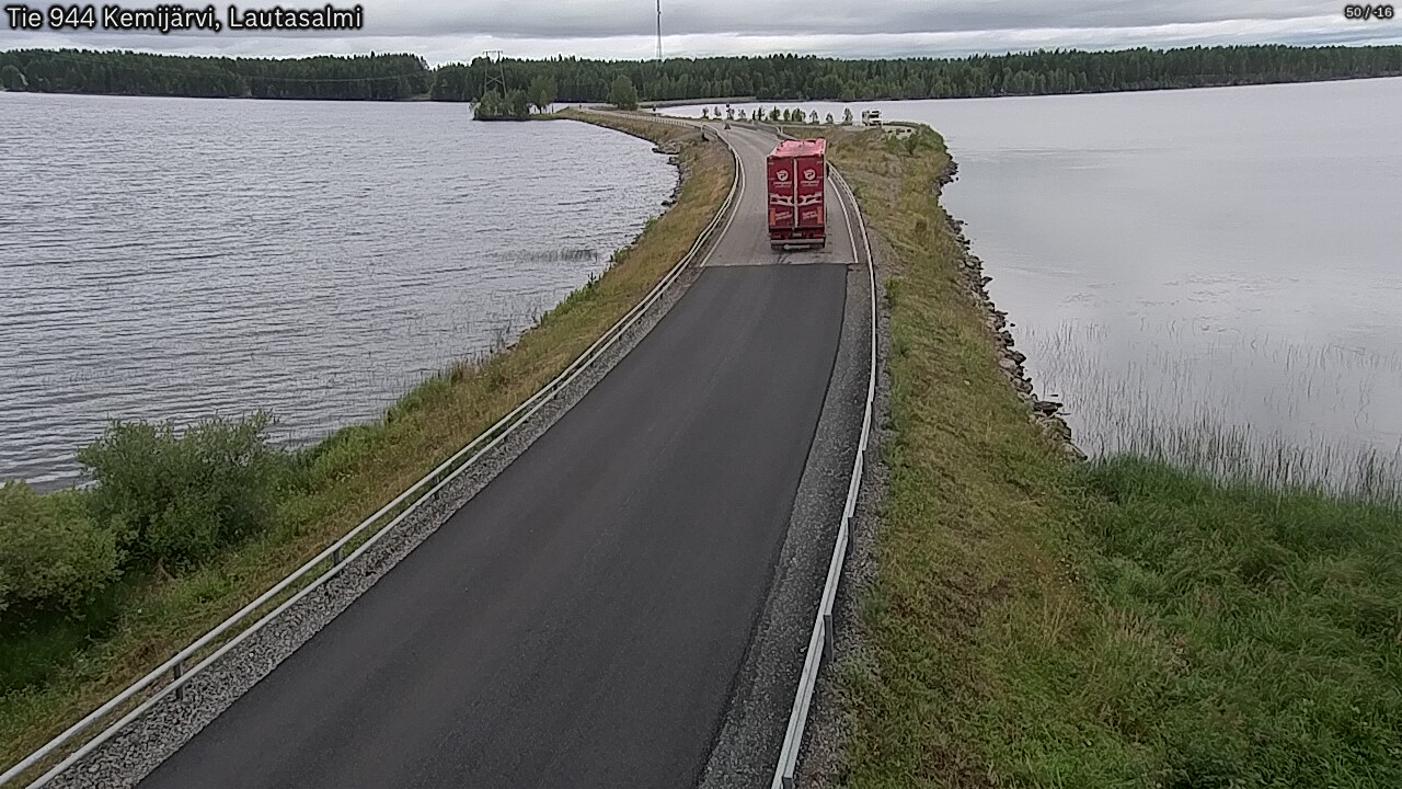 Kelikamerat Kuva Tie 944 Kemijärvi, Lautasalmi, Kemijärvi, Lappi