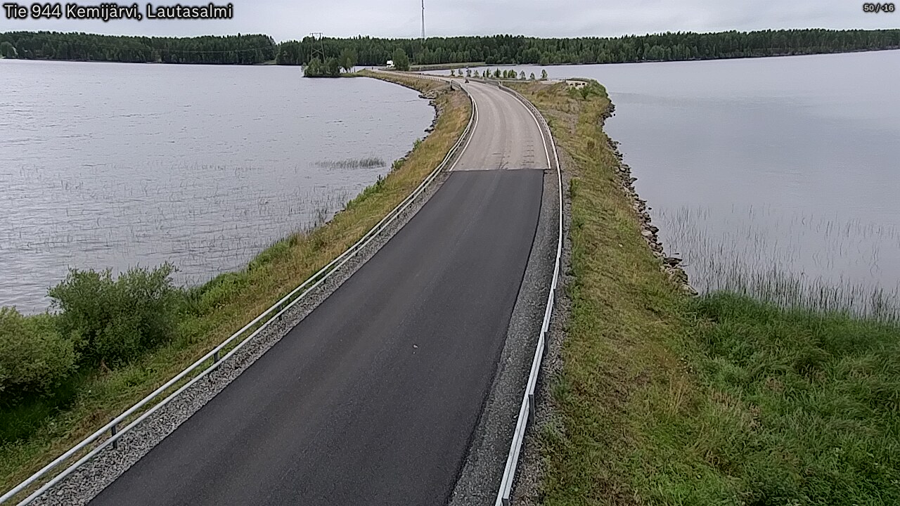 Kelikamerat Kuva Tie 944 Kemijärvi, Lautasalmi, Kemijärvi, Lappi