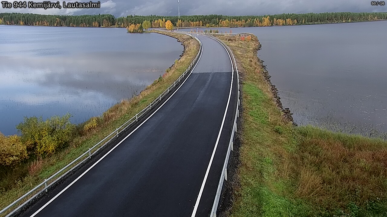 Kelikamerat Kuva Tie 944 Kemijärvi, Lautasalmi, Kemijärvi, Lappi