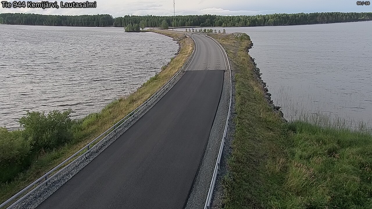 Kelikamerat Kuva Tie 944 Kemijärvi, Lautasalmi, Kemijärvi, Lappi
