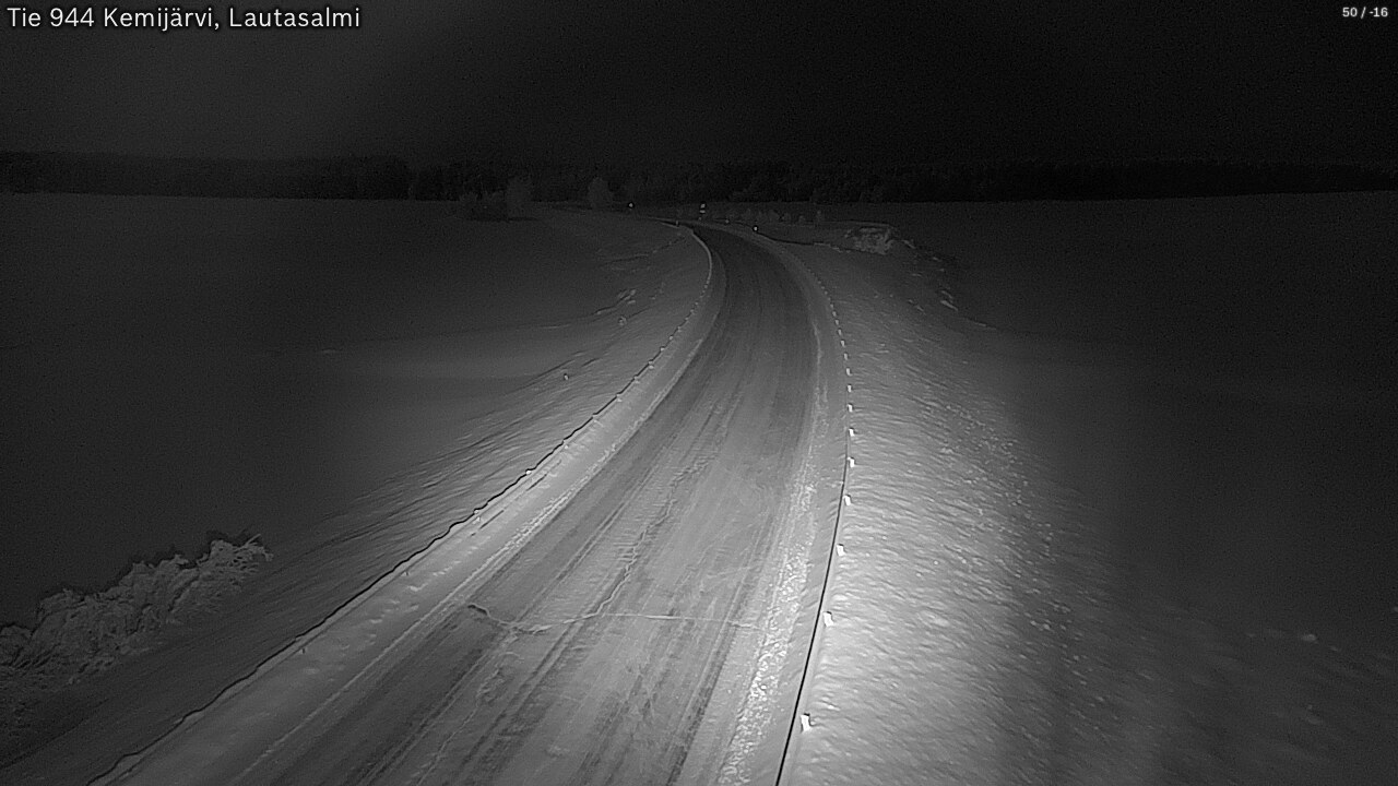 Kelikamerat Kuva Tie 944 Kemijärvi, Lautasalmi, Kemijärvi, Lappi