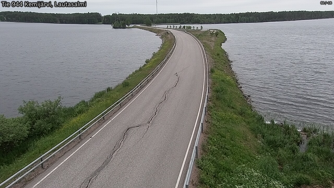 Kelikamerat Kuva Tie 944 Kemijärvi, Lautasalmi, Kemijärvi, Lappi