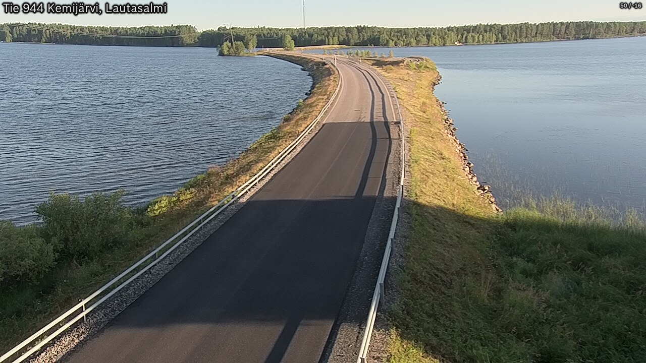 Kelikamerat Kuva Tie 944 Kemijärvi, Lautasalmi, Kemijärvi, Lappi