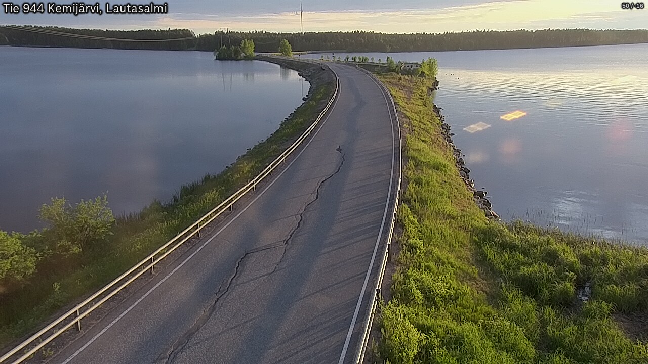 Kelikamerat Kuva Tie 944 Kemijärvi, Lautasalmi, Kemijärvi, Lappi