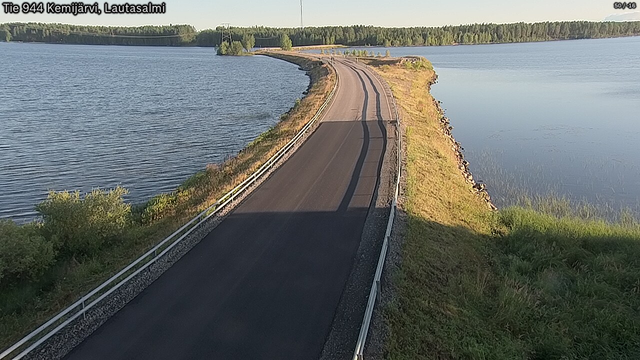 Kelikamerat Kuva Tie 944 Kemijärvi, Lautasalmi, Kemijärvi, Lappi
