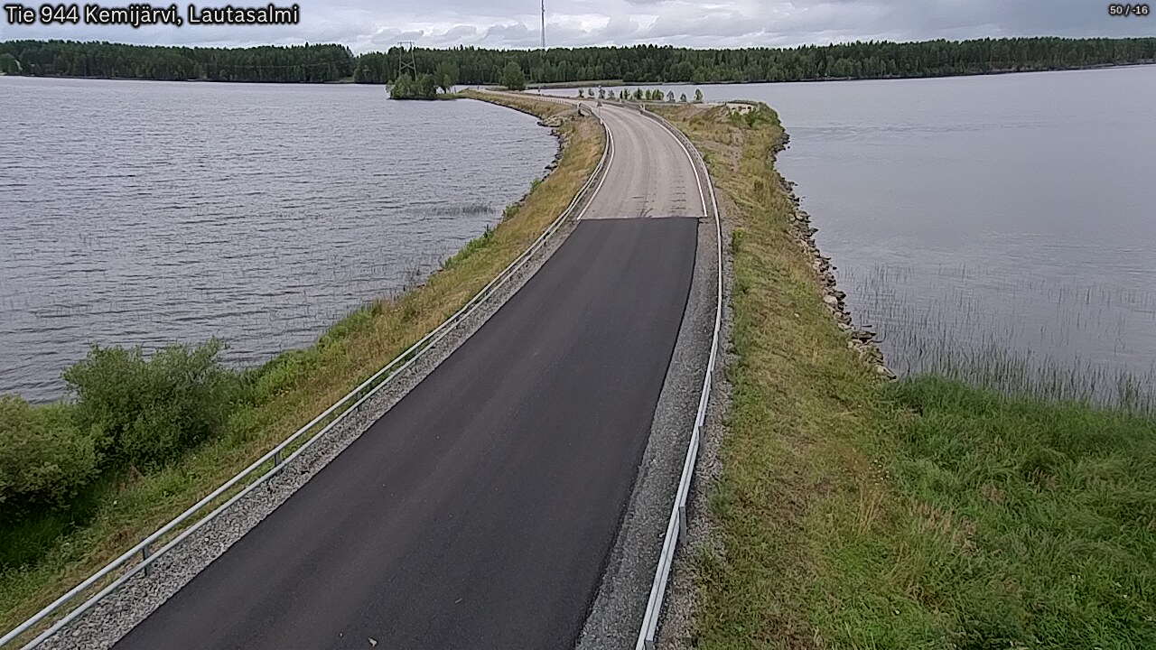 Kelikamerat Kuva Tie 944 Kemijärvi, Lautasalmi, Kemijärvi, Lappi