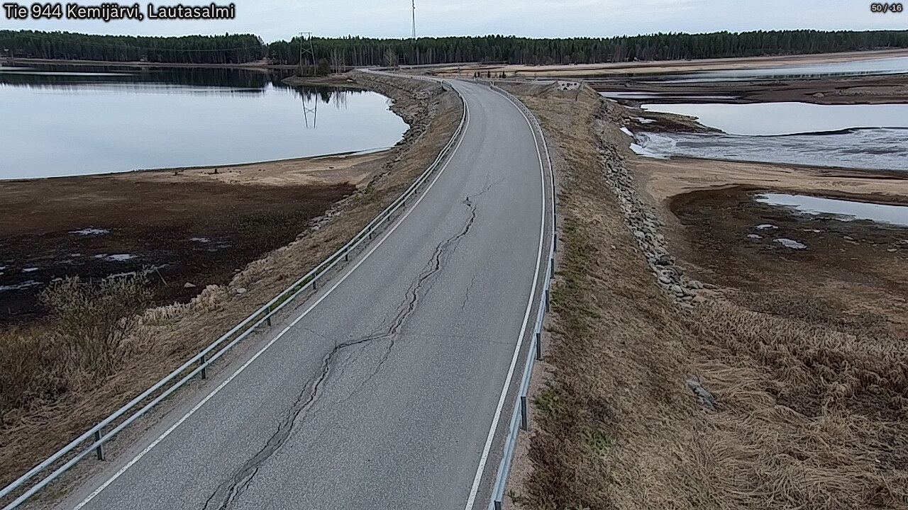 Kelikamerat Kuva Tie 944 Kemijärvi, Lautasalmi, Kemijärvi, Lappi