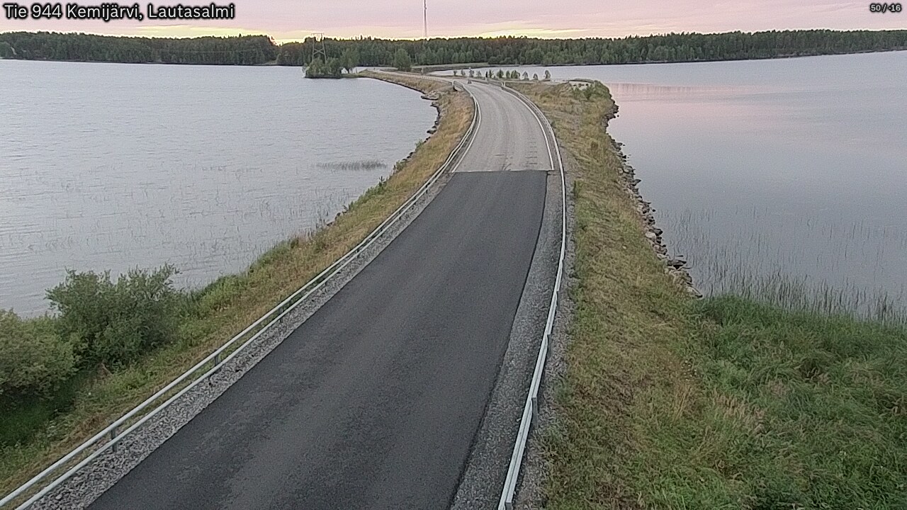 Kelikamerat Kuva Tie 944 Kemijärvi, Lautasalmi, Kemijärvi, Lappi