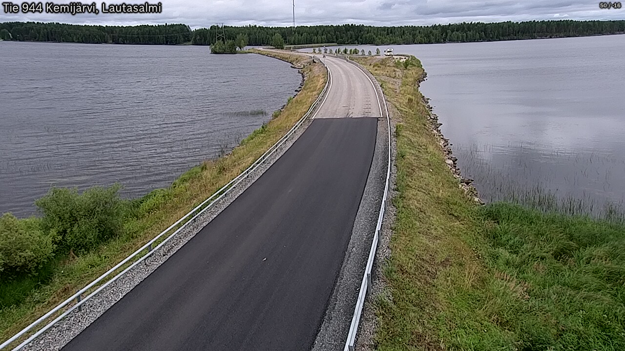 Kelikamerat Kuva Tie 944 Kemijärvi, Lautasalmi, Kemijärvi, Lappi