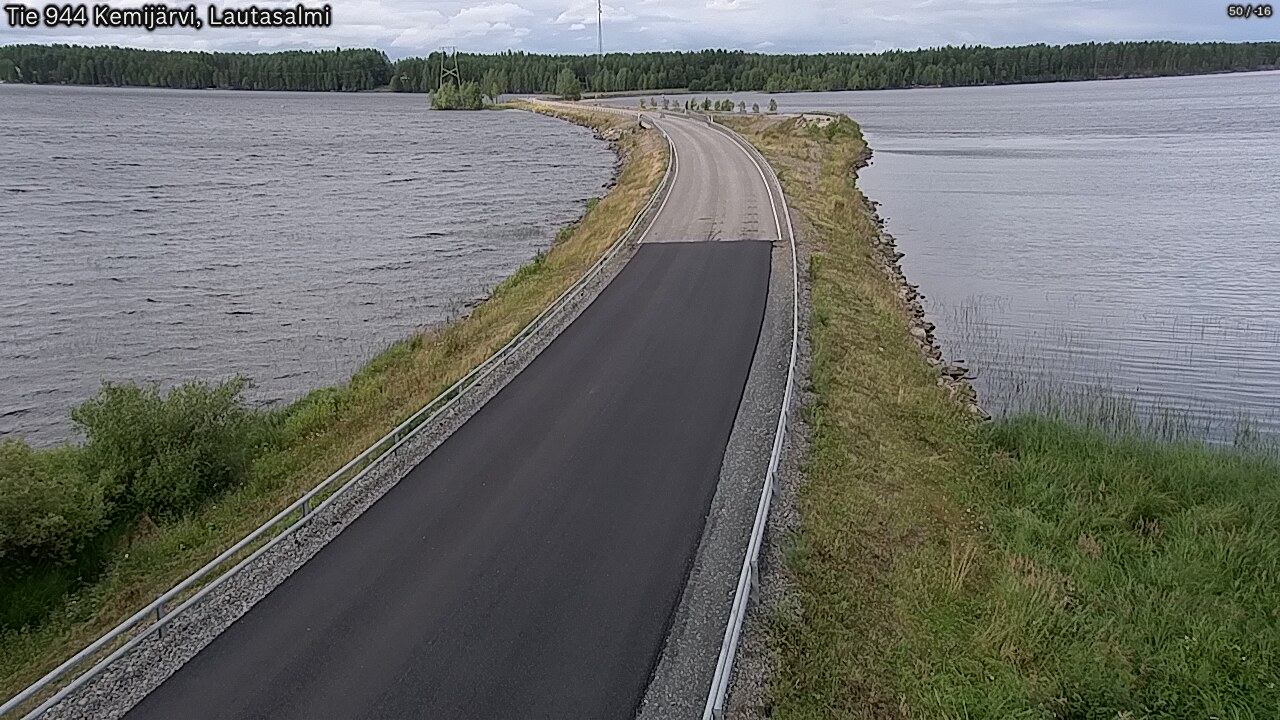 Kelikamerat Kuva Tie 944 Kemijärvi, Lautasalmi, Kemijärvi, Lappi