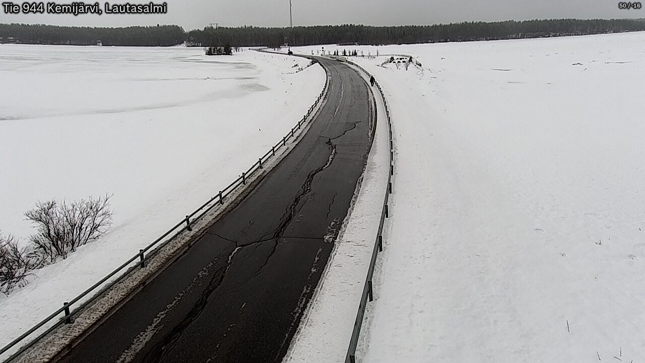 Kelikamerat Kuva Tie 944 Kemijärvi, Lautasalmi, Kemijärvi, Lappi