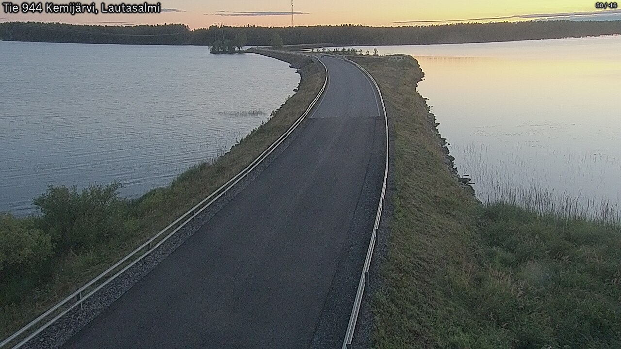 Kelikamerat Kuva Tie 944 Kemijärvi, Lautasalmi, Kemijärvi, Lappi