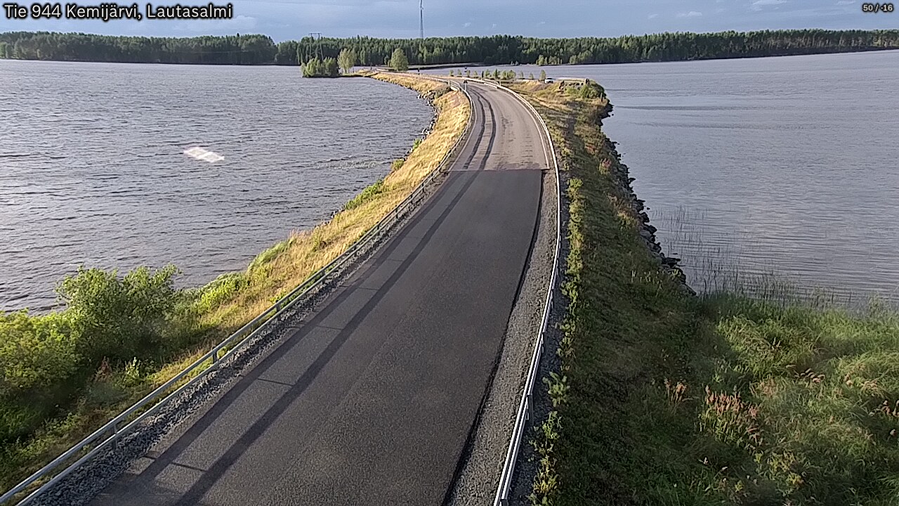 Kelikamerat Kuva Tie 944 Kemijärvi, Lautasalmi, Kemijärvi, Lappi