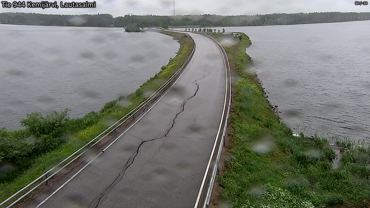 Kelikamerat Kuva Tie 944 Kemijärvi, Lautasalmi, Kemijärvi, Lappi