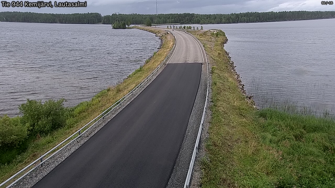 Kelikamerat Kuva Tie 944 Kemijärvi, Lautasalmi, Kemijärvi, Lappi