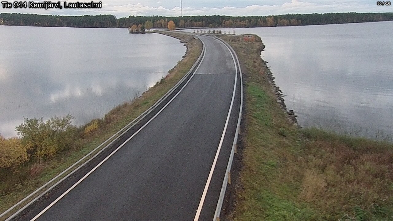 Kelikamerat Kuva Tie 944 Kemijärvi, Lautasalmi, Kemijärvi, Lappi