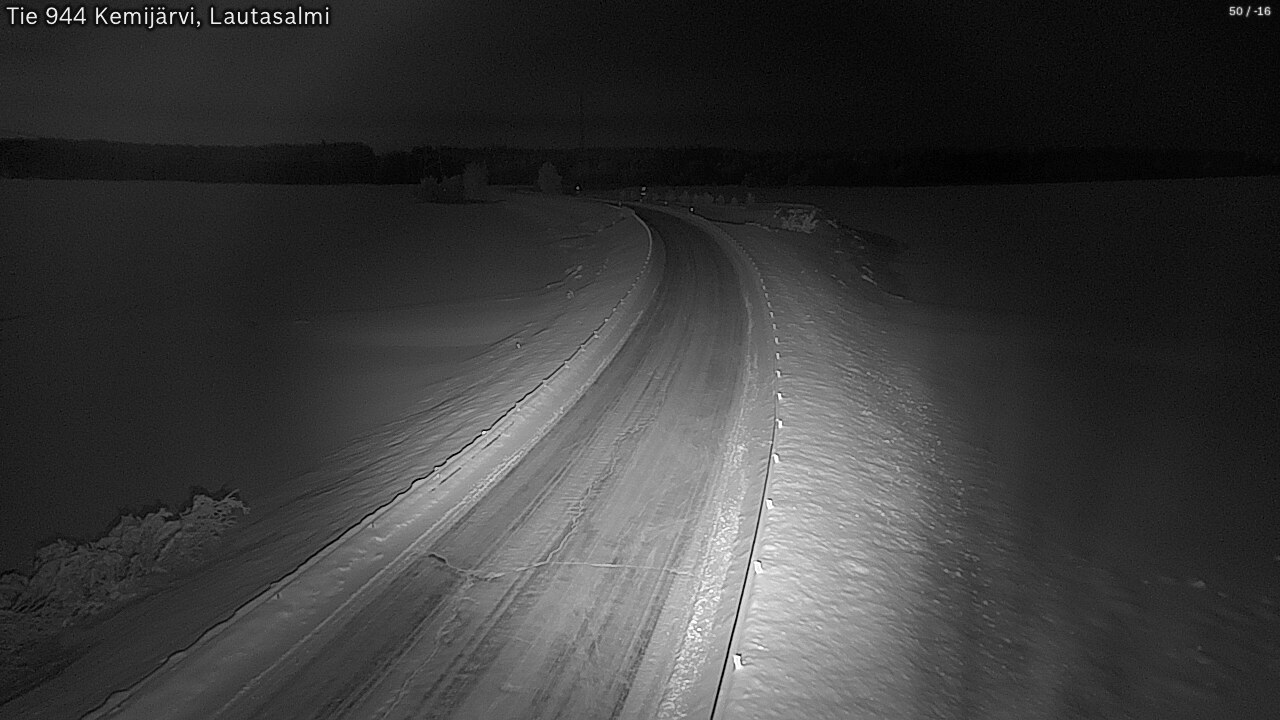 Kelikamerat Kuva Tie 944 Kemijärvi, Lautasalmi, Kemijärvi, Lappi
