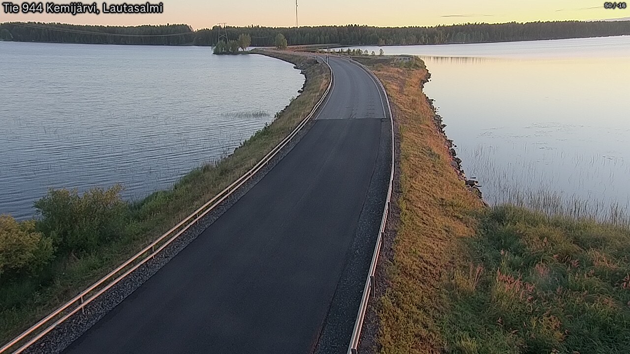 Kelikamerat Kuva Tie 944 Kemijärvi, Lautasalmi, Kemijärvi, Lappi