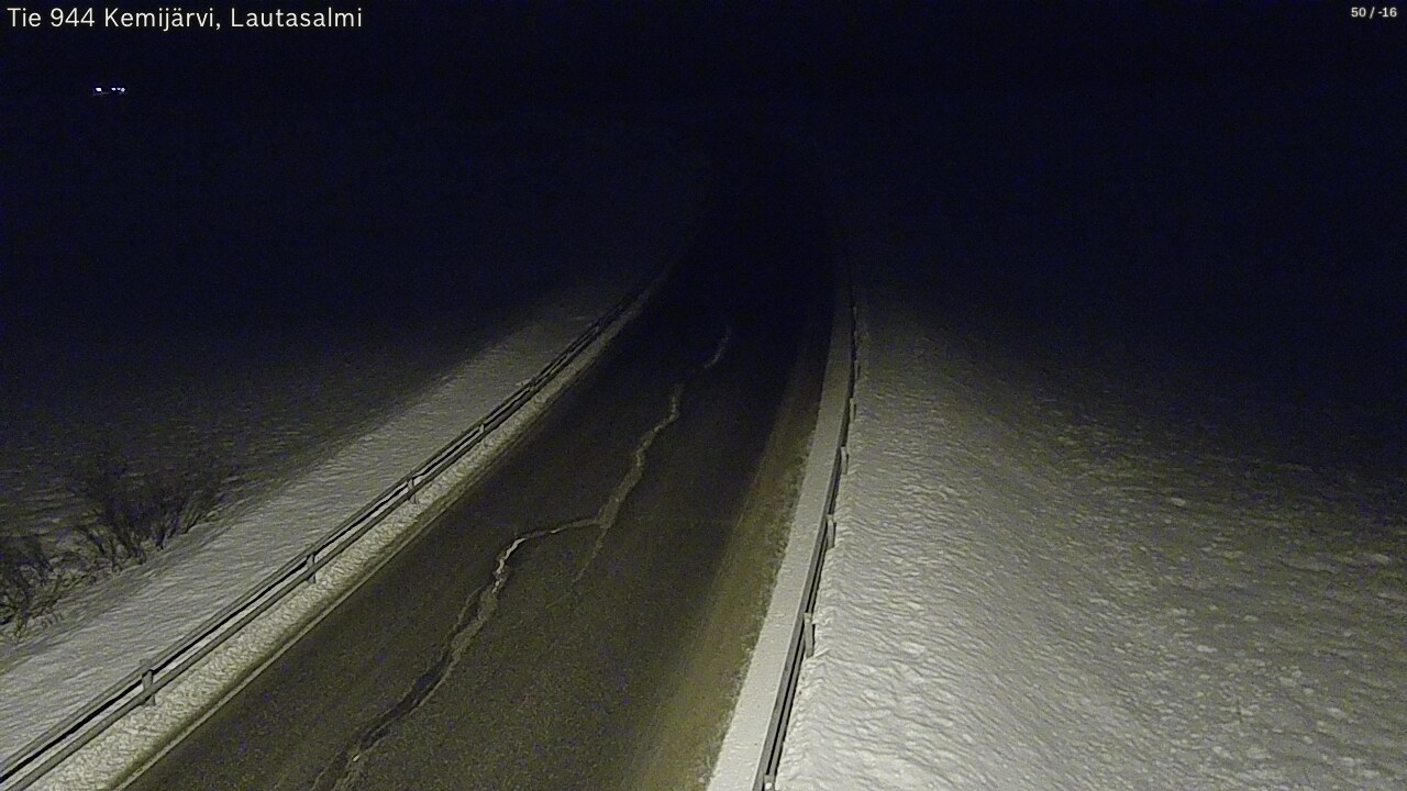 Kelikamerat Kuva Tie 944 Kemijärvi, Lautasalmi, Kemijärvi, Lappi