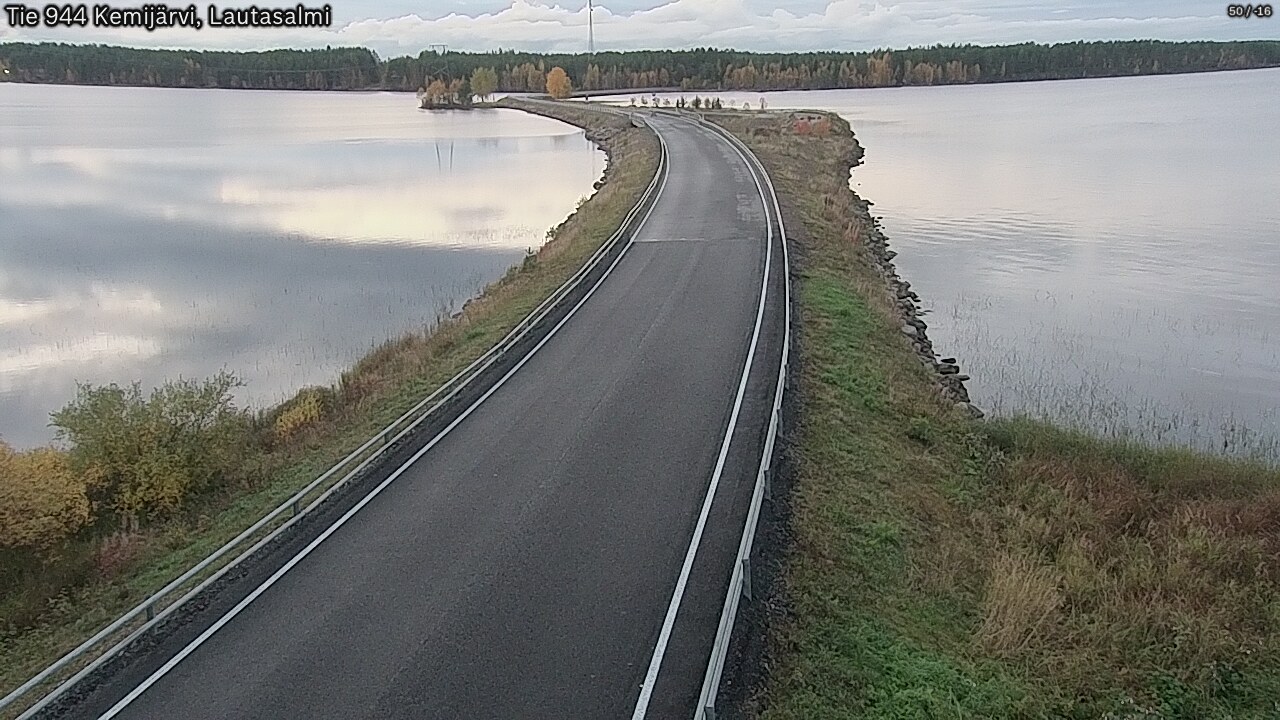 Kelikamerat Kuva Tie 944 Kemijärvi, Lautasalmi, Kemijärvi, Lappi