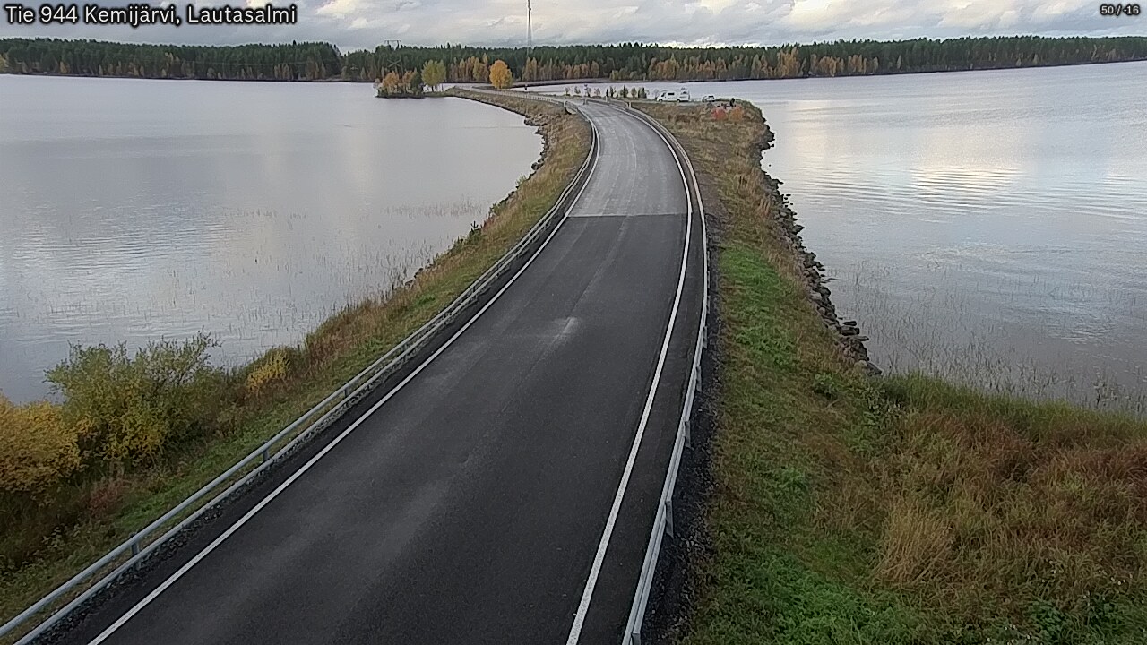 Kelikamerat Kuva Tie 944 Kemijärvi, Lautasalmi, Kemijärvi, Lappi