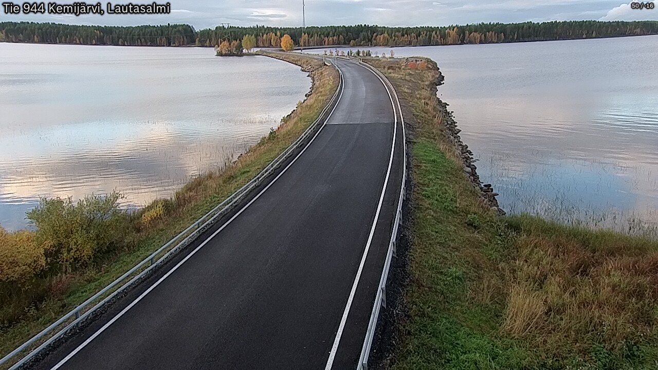 Kelikamerat Kuva Tie 944 Kemijärvi, Lautasalmi, Kemijärvi, Lappi