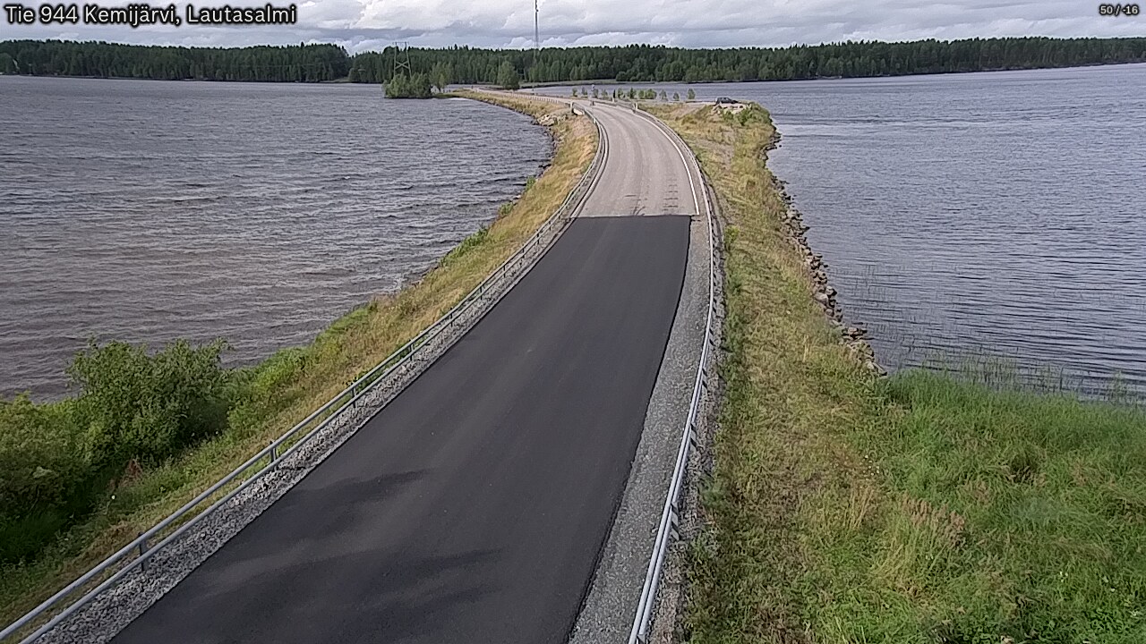 Kelikamerat Kuva Tie 944 Kemijärvi, Lautasalmi, Kemijärvi, Lappi