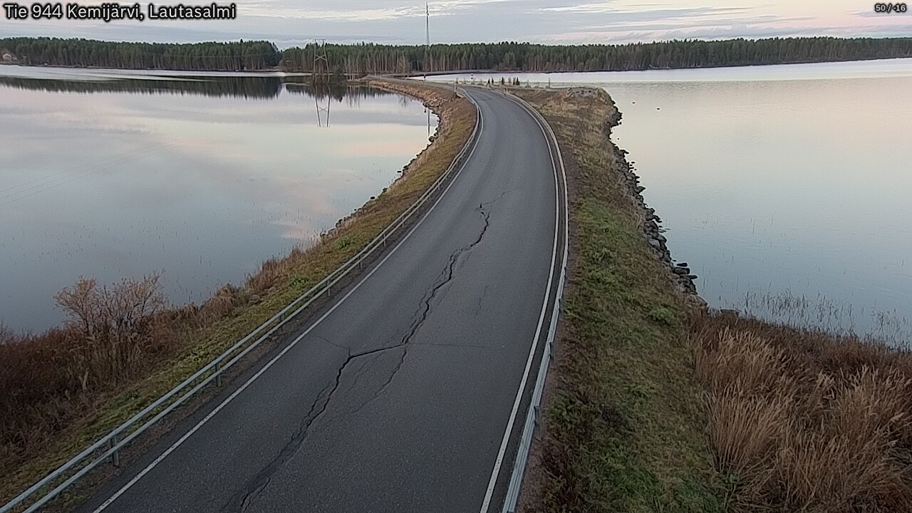 Kelikamerat Kuva Tie 944 Kemijärvi, Lautasalmi, Kemijärvi, Lappi