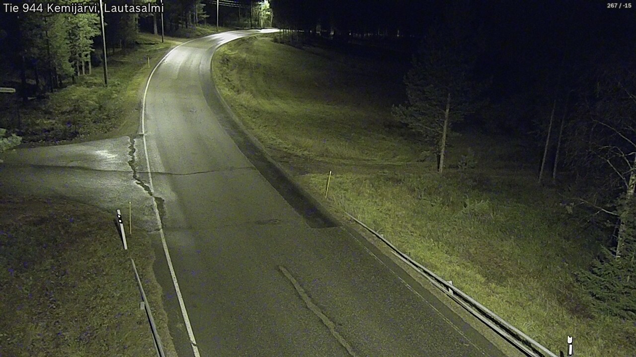 Kelikamerat Kuva Tie 944 Kemijärvi, Lautasalmi, Kemijärvi, Lappi