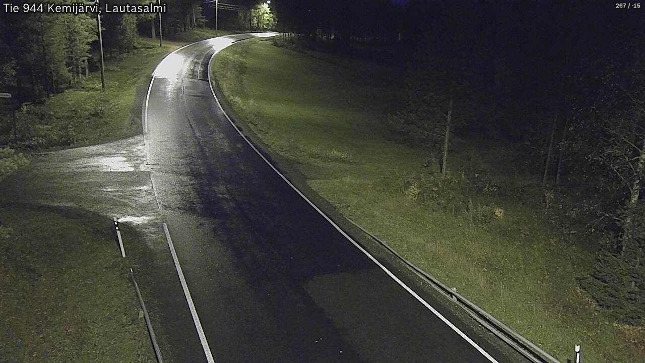 Kelikamerat Kuva Tie 944 Kemijärvi, Lautasalmi, Kemijärvi, Lappi