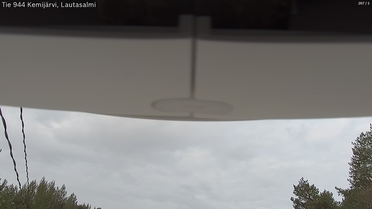 Weather Camera Image Road 944 Kemijärvi, Lautasalmi, Kemijärvi, Lappi