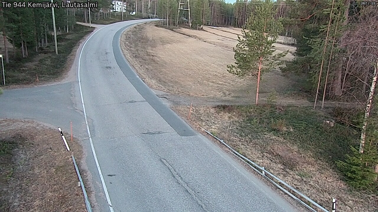 Kelikamerat Kuva Tie 944 Kemijärvi, Lautasalmi, Kemijärvi, Lappi