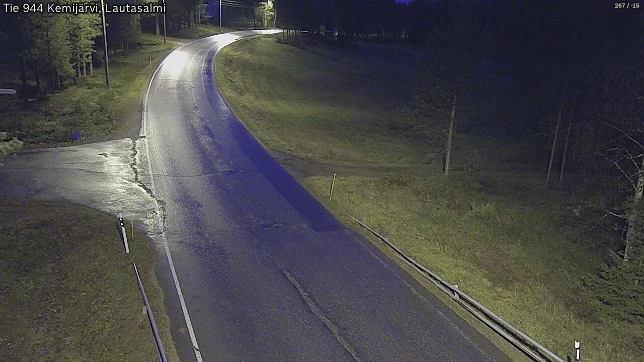 Kelikamerat Kuva Tie 944 Kemijärvi, Lautasalmi, Kemijärvi, Lappi