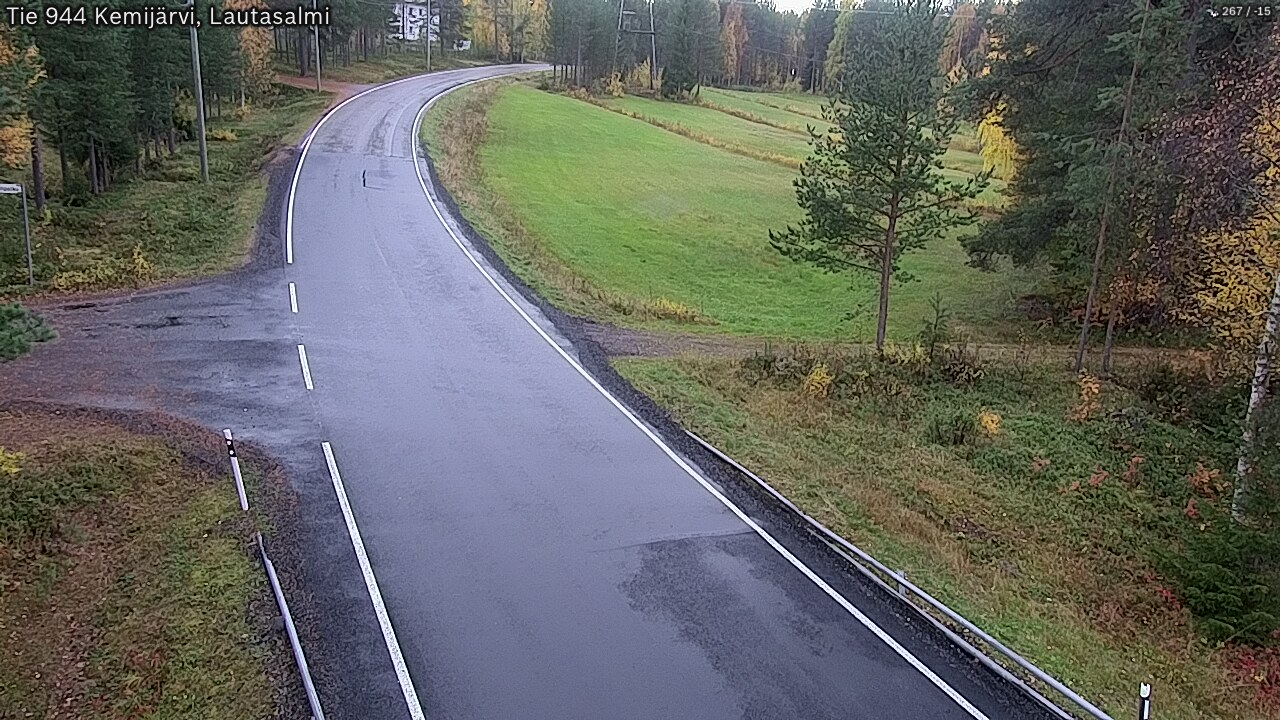 Kelikamerat Kuva Tie 944 Kemijärvi, Lautasalmi, Kemijärvi, Lappi