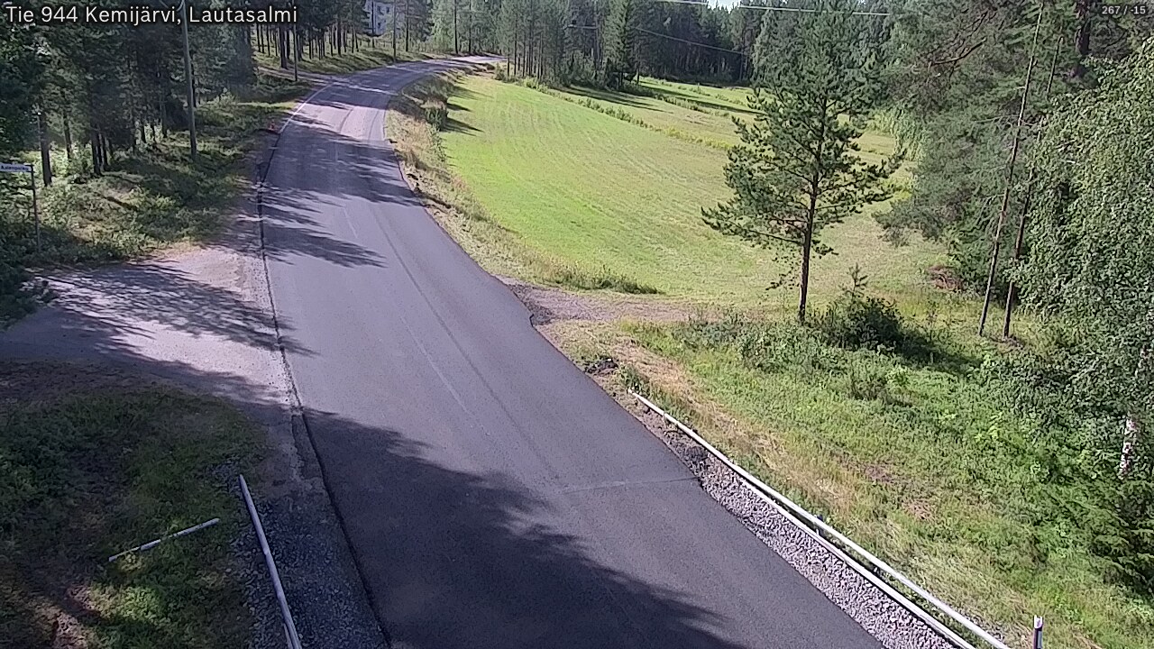 Kelikamerat Kuva Tie 944 Kemijärvi, Lautasalmi, Kemijärvi, Lappi