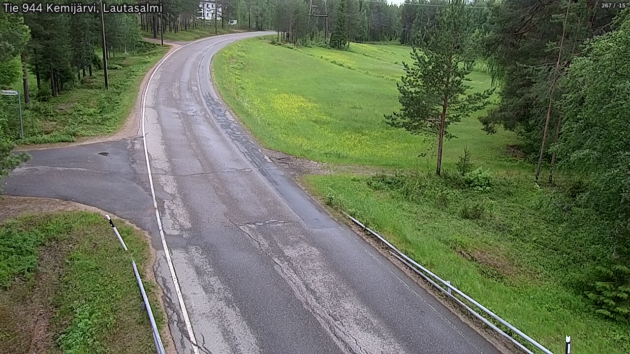 Kelikamerat Kuva Tie 944 Kemijärvi, Lautasalmi, Kemijärvi, Lappi