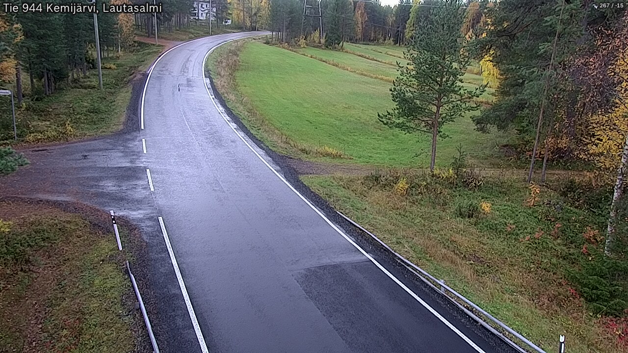 Kelikamerat Kuva Tie 944 Kemijärvi, Lautasalmi, Kemijärvi, Lappi