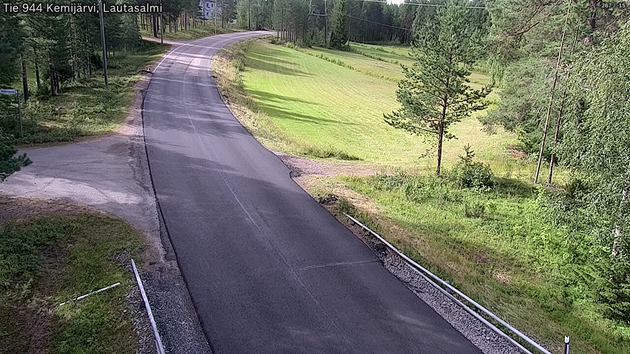 Kelikamerat Kuva Tie 944 Kemijärvi, Lautasalmi, Kemijärvi, Lappi
