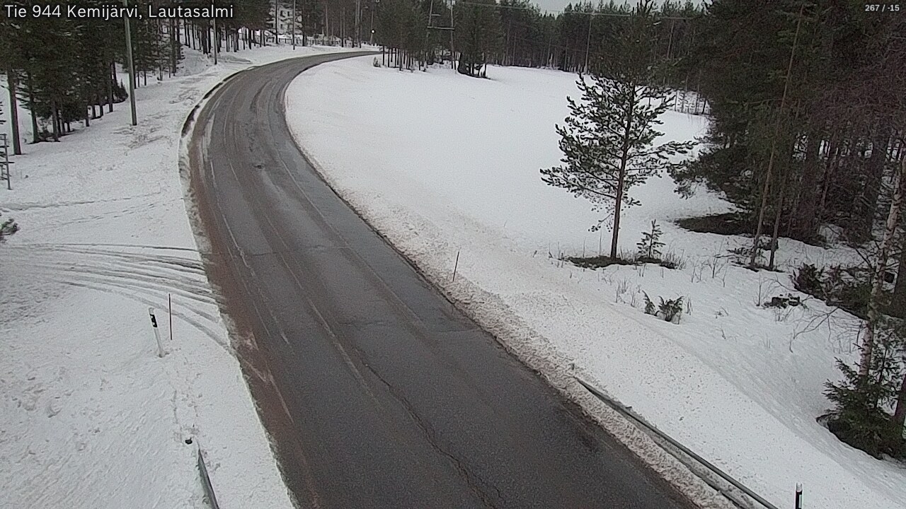 Kelikamerat Kuva Tie 944 Kemijärvi, Lautasalmi, Kemijärvi, Lappi