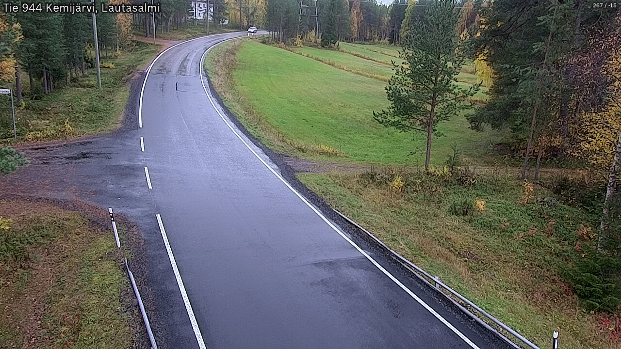 Kelikamerat Kuva Tie 944 Kemijärvi, Lautasalmi, Kemijärvi, Lappi