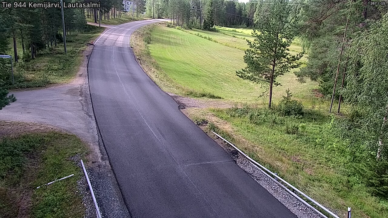 Kelikamerat Kuva Tie 944 Kemijärvi, Lautasalmi, Kemijärvi, Lappi
