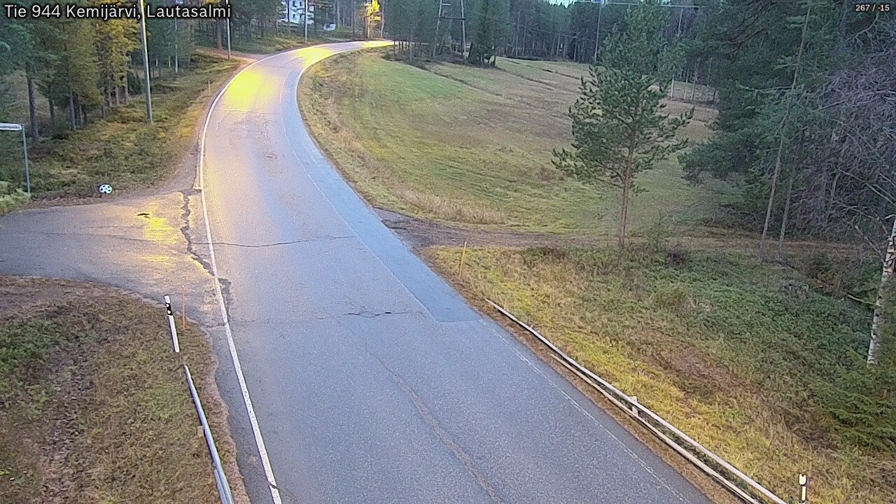 Kelikamerat Kuva Tie 944 Kemijärvi, Lautasalmi, Kemijärvi, Lappi